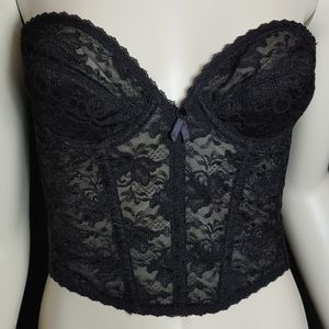 Backless By Smoothie 490 36A Bustier Corset Bra